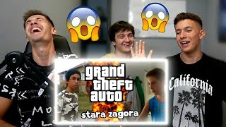 РЕАГИРАМЕ НА ПЪРВИЯ GTA ФИЛМ 🤯