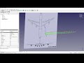 freecad 1.0 model basic forms of an airplane