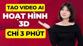 Cách Làm Video tự động chỉ 3 Phút/1 Video Bằng AI Kiếm Tiền Đơn Giản I Hoabui Techno