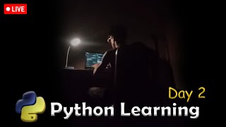 🔴 Python Practice Live | Day 2 – Learn & Solve Programming Problems Together!