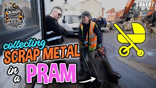 collecting SCRAP METAL in a PRAM | Scrap King Diaries #S06E07