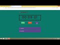 Stopwatch App using HTML in VanillaJS