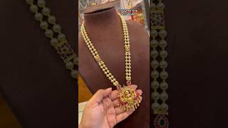 Beautiful peral Laxmi chain 1399/-free ship in Madhu collections 9491141680