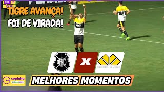 Rio Branco (ES) 1 x 3 Criciúma (SC) | Gols do JOGO | RODADA 2 | COPINHA SICREDI 2025