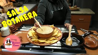 Salsa botanera con nuezes