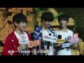 tfboys roy wang talks about filming with wu yifan