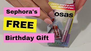 Sephora's FREE Birthday Gift UNBOXING!!!!!