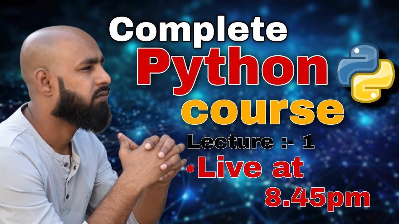 Complete Python Course Chapter 1 Python Coding Programming