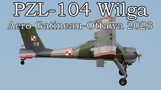 PZL-104 Wilga in 4K - Aero Gatineau-Ottawa - 2023-09-17.