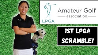 LPGA Amateur Golf Association! 9 Hole scramble- Winning My First Team Event in 2021!