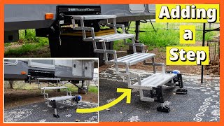 Custom RV Steps: Torklift Add-A-Step Installation