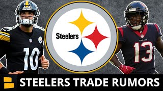 Steelers Trade Rumors Ft. Brandin Cooks & Mitchell Trubisky + 2 New Steelers Free Agent Targets