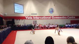 Grace \u0026 Nyree Balance Yate International Comp 6.9.2015