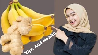 Try this banana with ginger - simple recipe and see the magic