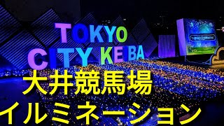 大井競馬場🐎✨イルミネーション❤️✨2024年11月2日(土)～2025年1月12日(日)🎀✨長さ100メートルの光のトンネル❤️