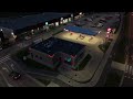 aviator shopping center at night olsztyn drone view dji air 4k