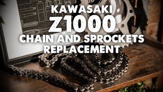 977. Kawasaki Z1000 Chain and Sprockets Replacement | Garage Video