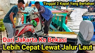 Hanya 2 Kapal‼️Dari Jakarta Ke Bekasi Lebih Cepat Lewat Jalur Laut