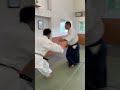 正面突き小手返し aikido martialarts 合気道