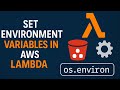 ⚙️ Set Environment Variables in AWS Lambda | Configure S3 Buckets for ML Pipeline