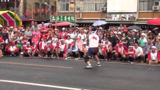 104年西港香科 溪南寮興安宮金獅陣 慶安宮廟前廣場表演(HD)