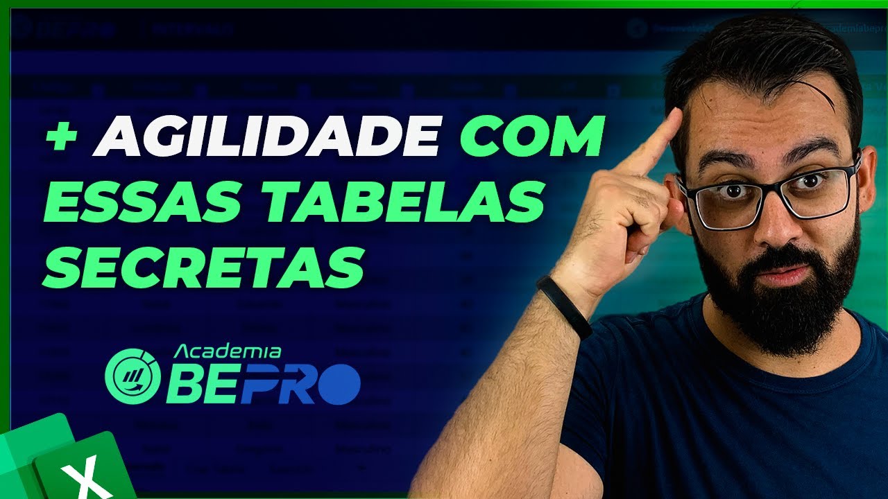 Ganhe AGORA Mais Agilidade No Seu Dia Com Estas Tabelas Secretas No Excel | Formatação De Tabela ...