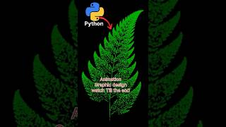 Beautiful Animation Leaf art using python turtle