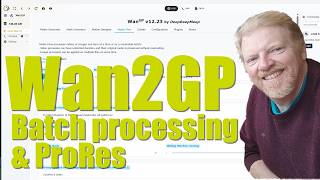 Batch processing & ProRes output in Wan2GP