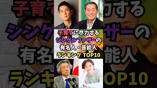 子育てに尽力するシングルファーザーの有名人芸能人、ランキングトップ10 #ゴシップ #芸能人