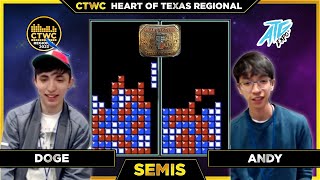 CTWC 2023 Heart of Texas Super Regional - GOLD Semis DOGE vs ANDY