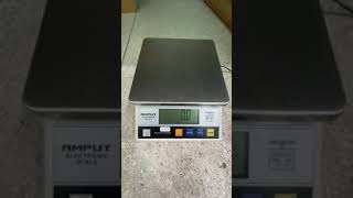 Calibration Electronic scale AMPUT 7.5kg