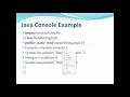 reading console input in java