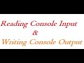 Reading Console Input in Java