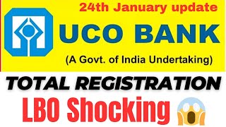 ✅ ABOUT !! UCO  BANK LBO 🔥 Total Registration ? ? Verry Less Candidates Applied Till Date 😲❓❓