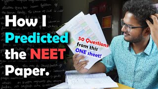 How I Predicted the NEET UG Paper (& You Can Too) | Anuj Pachhel