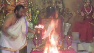 5 Priest Narasimha Kavacham chanting followed by Sudharshana Homa on 12th December 2020