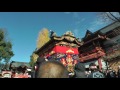 秩父夜祭2015　大祭　宮地屋台が秩父神社境内でギリ廻し　埼玉県秩父市　00115