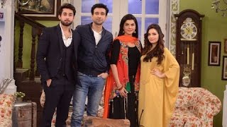 ''Cast of New Drama Rasm e Duniya at good Morning Pakistan''