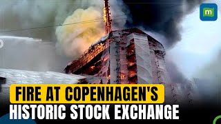 Fire Breaks Out at Copenhagen's Historic Stock Exchange, Spire Collapses