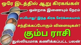 கும்ப ராசிக்கு தனஸ்தானம் ஆகிய ரெண்டில் ஆறு கிரகம் ஏற்படும் மாற்றம் சனி பெயர்ச்சி பலன் guru peyarchi