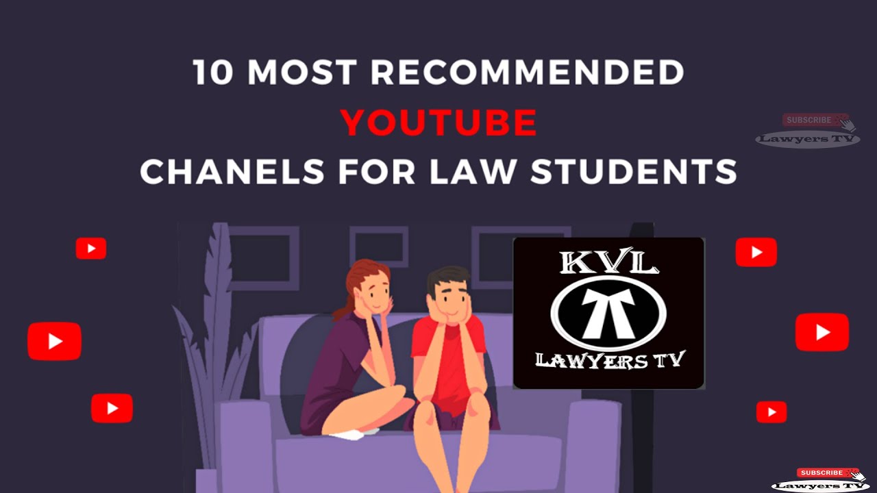 Top 10 Legal Youtube Channels In India Finology Kvllawyertv