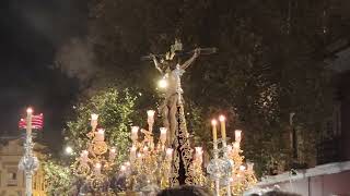 CRISTO DE LA EXPIRACIÓN (CACHORRO) EN EL SALUDO AL BARATILLO. TRASLADO PARA LA MAGNA DE SEVILLA