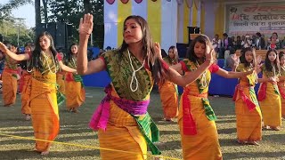 #Rangja_Bodo #Bodo_Traditional_Dance Mwsaglangnai // Bijni Anchalik Dance Group at Sarihali