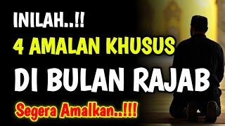 Terkuak, Inilah 4 Amalan Khusus Bulan Rajab Yang Wajib Diketahui, mengungkap keutamaan bulan rajab