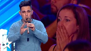 Crowd Gets Emotional Over Man Playing TITANIC on Flute! | Spain's Got Talent | Got Talent Global