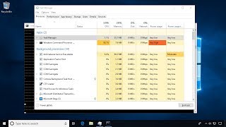 Windows 10 : Task Manager part 1