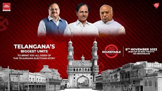 Telangana Roundtable LIVE: Who will Emerge Victorious in Telangana Election 2023? | India Today LIVE