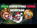 New Christmas Skins Montage - Santa Draven, Ambitious Elf Jinx, Snow Fawn Poppy - League of Legends