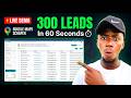 Google Maps Scraper: Extract 300 B2B Leads in 60 Seconds