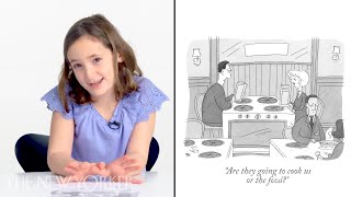 A 9-Year-Old Girl Enters The New Yorker Cartoon Caption Contest | The New Yorker